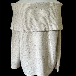 LOFT Outlet Off the Shoulder Sweater
